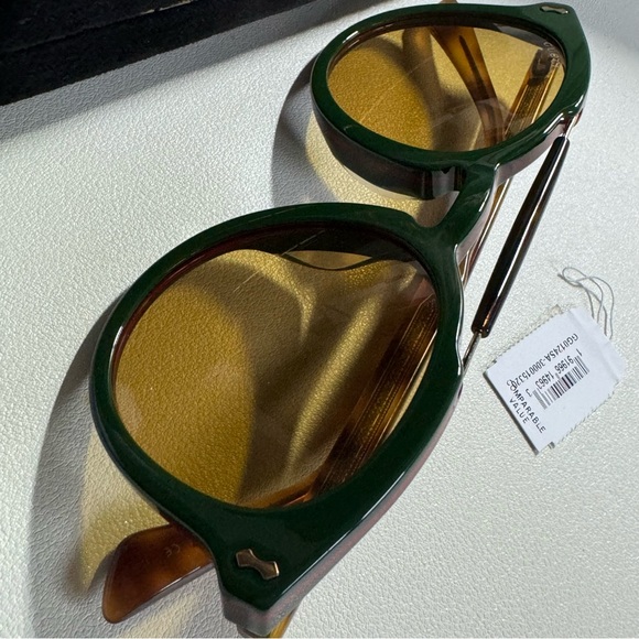 Gucci Boston Brow Bar Round Retro Sunglasses - Picture 7 of 8